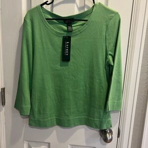 Ralph Lauren Light Green Women's Blouse